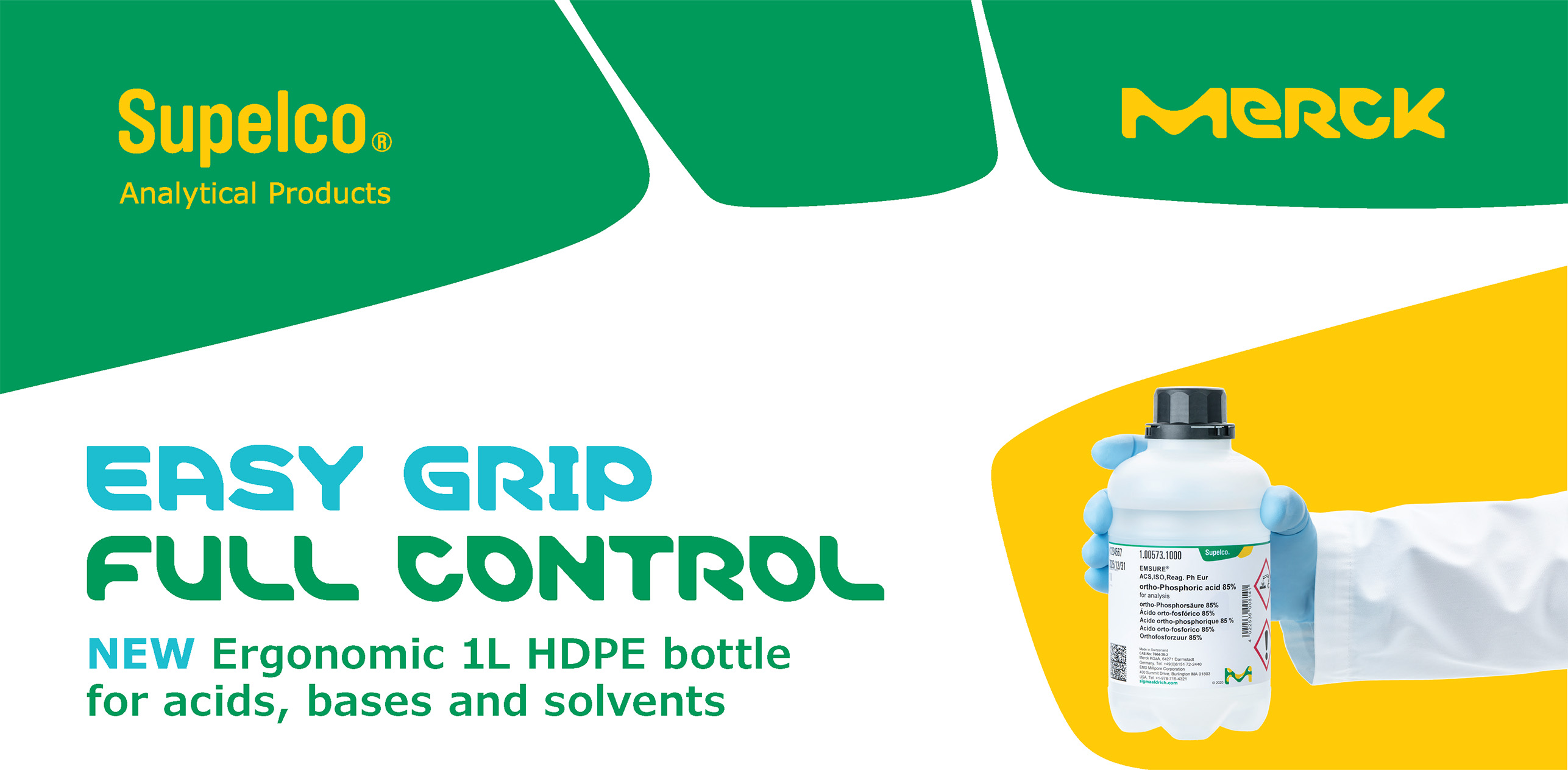 Introducing the Ergonomic 1L HDPE Easy Grip Bottle